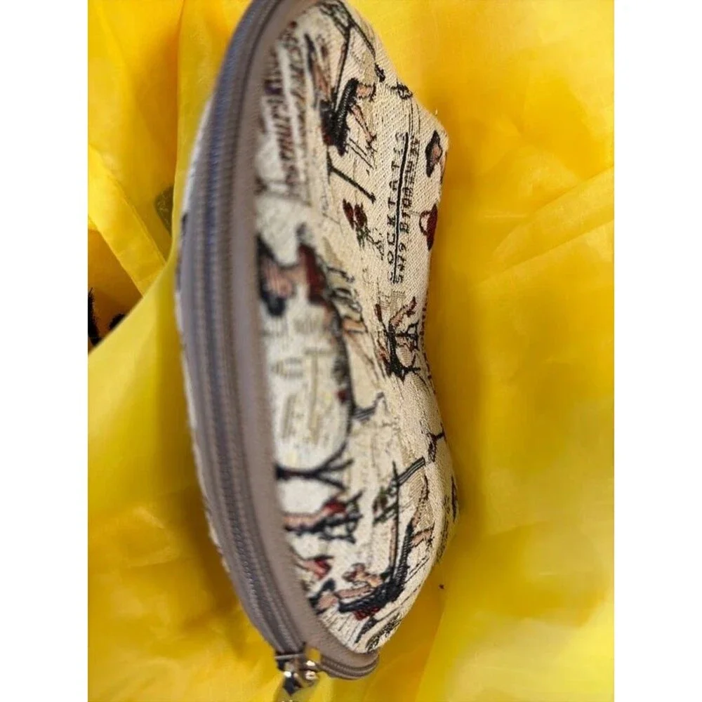 Tapestry mini bag approx 7” width